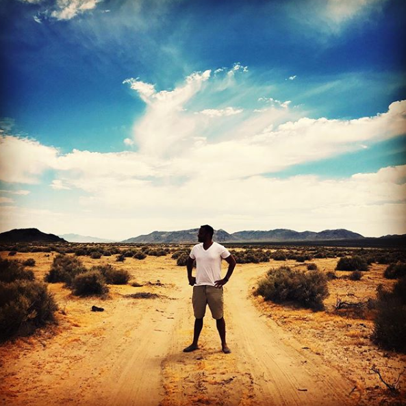 Marvin in Desert
